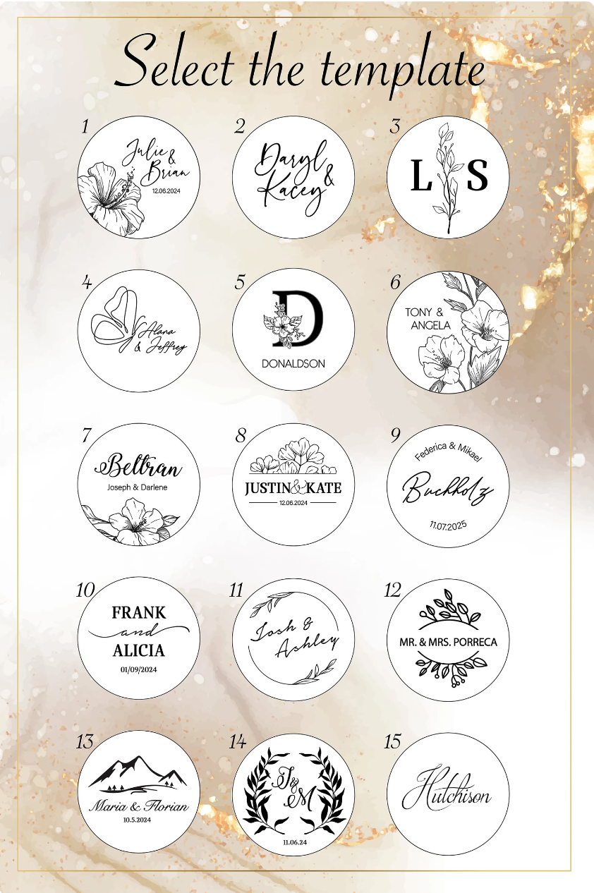 Runde Trauringbox ∙ Rund BEIGE