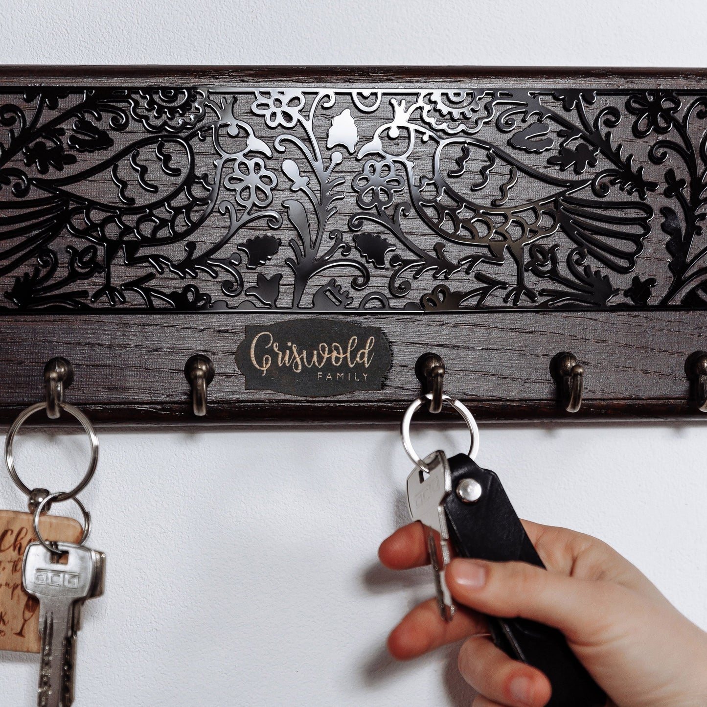 Інтер'єр прихожої і коридору
Оздоблення в коридор
Сучасний передпокій
Орнамент пташки
ІКЕА передпокій
Юск передпокій
Настінні ключниці
Навісний органайзер для ключів з натурального дерева
ключниця настінна