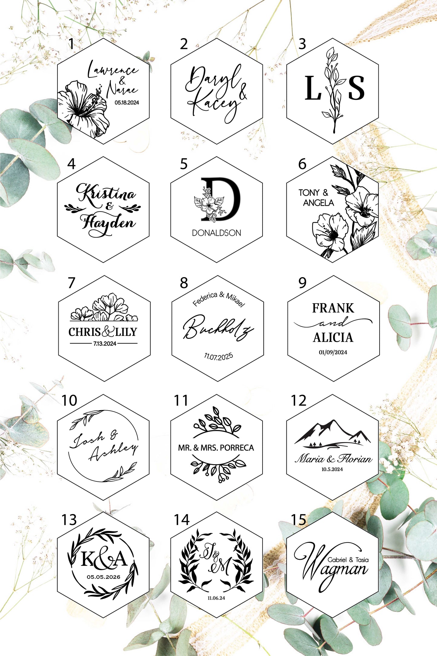 Шкатулка для обручок на магнітах ∙ Hexagon WHITE