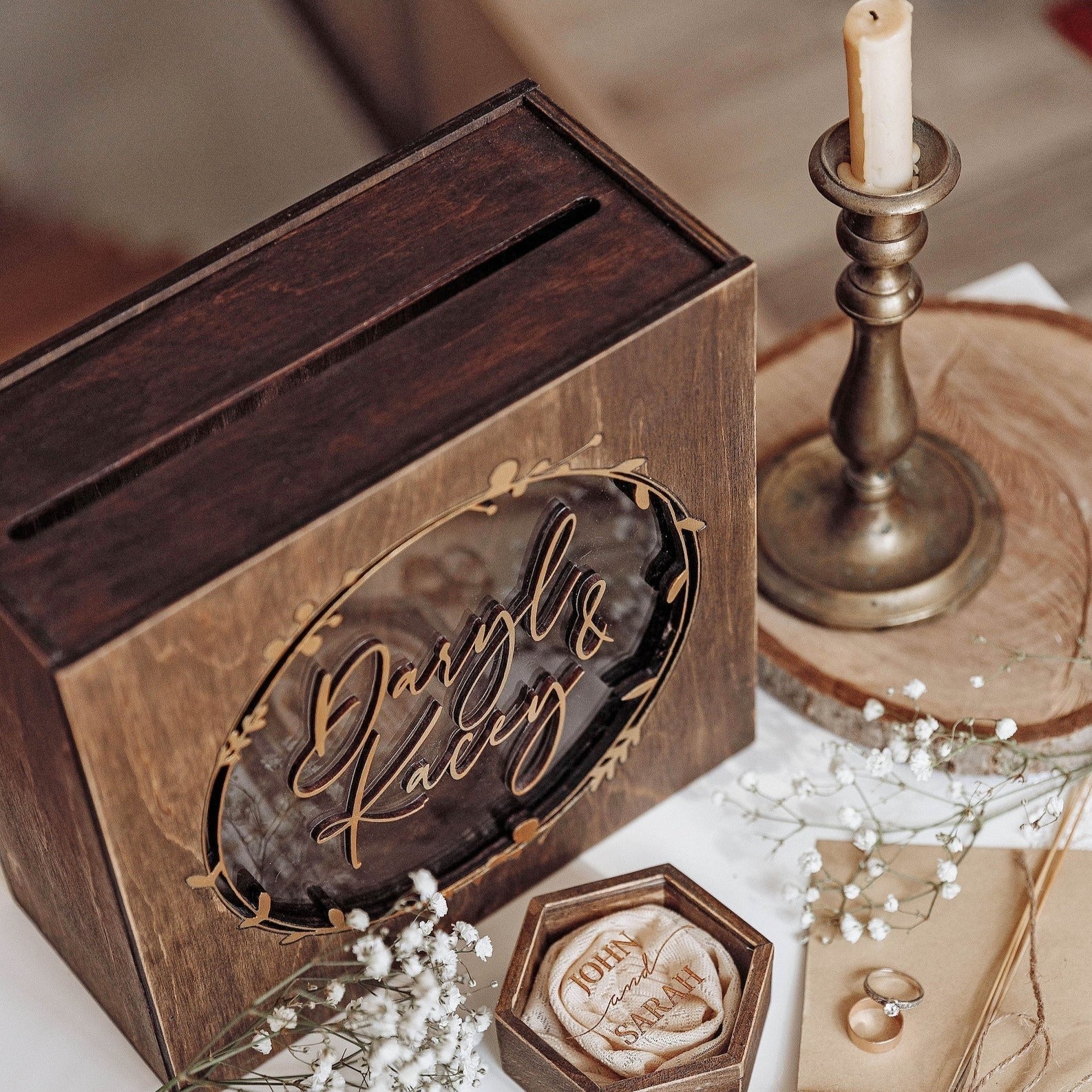 Весільна скриня для конвертів