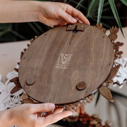 дзеркало на стіну,  дзеркало підвісне,  дзеркало з квітковим орнаментом,  дзеркало в дитячу,  бохо стиль, 