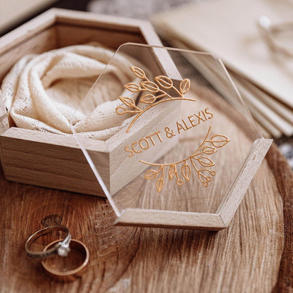 Шкатулка для обручальных колец