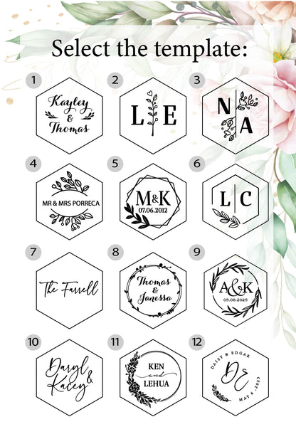 Компактна шкатулка для обручок ∙ Hexagon BROWN