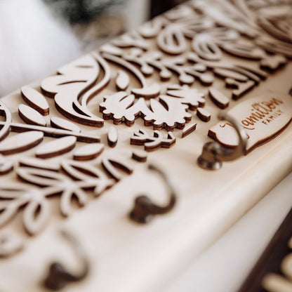 Епіцентр ключниця
ключниця настінна дерев'яна
ключниця дерев'яна
Дерев’яний тримач для ключів
