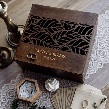 Все необхідне для наречених, весільна скарбниця, Казна для конвертів на весілля, Весільний набір

